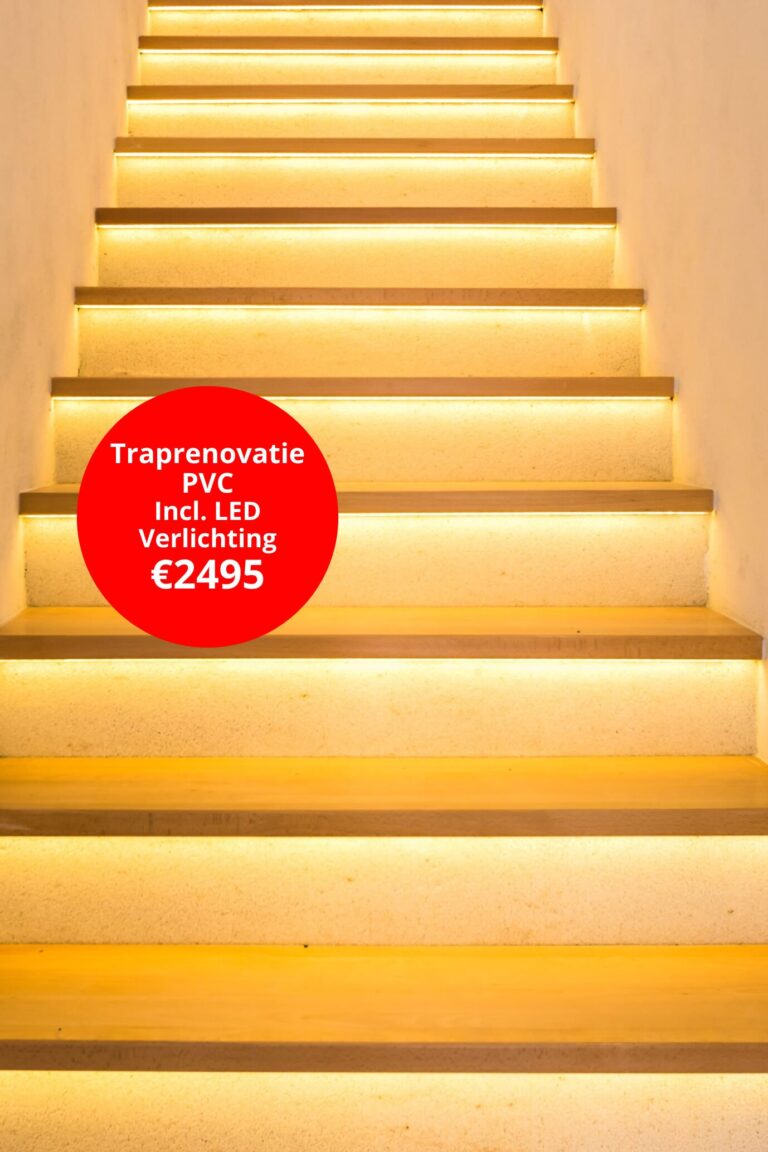 trap renovatie net led verlichting